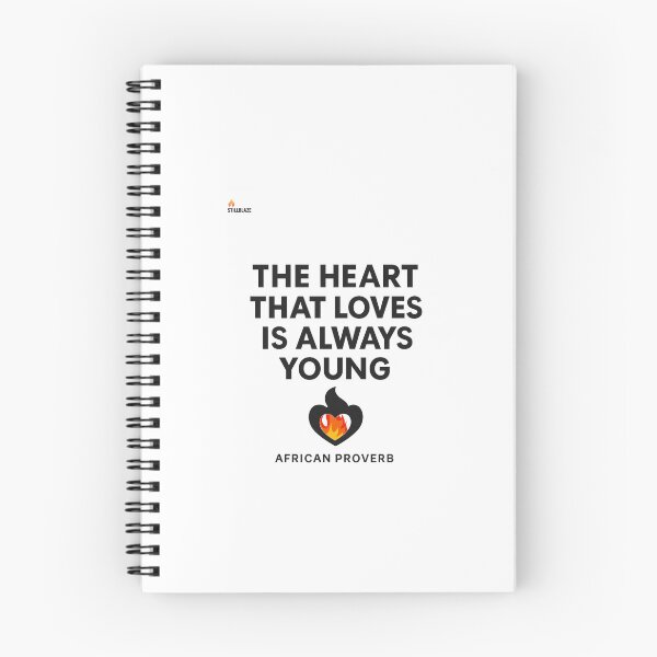 Item preview, The Heart That Loves Is Always Young – African Proverb Shirt by STILLBLAZE designed and sold by BilcoStillbaze.