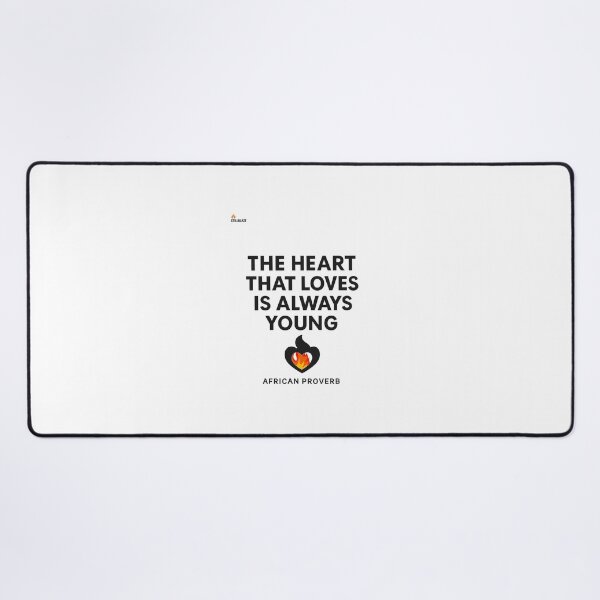 Item preview, The Heart That Loves Is Always Young – African Proverb Shirt by STILLBLAZE designed and sold by BilcoStillbaze.