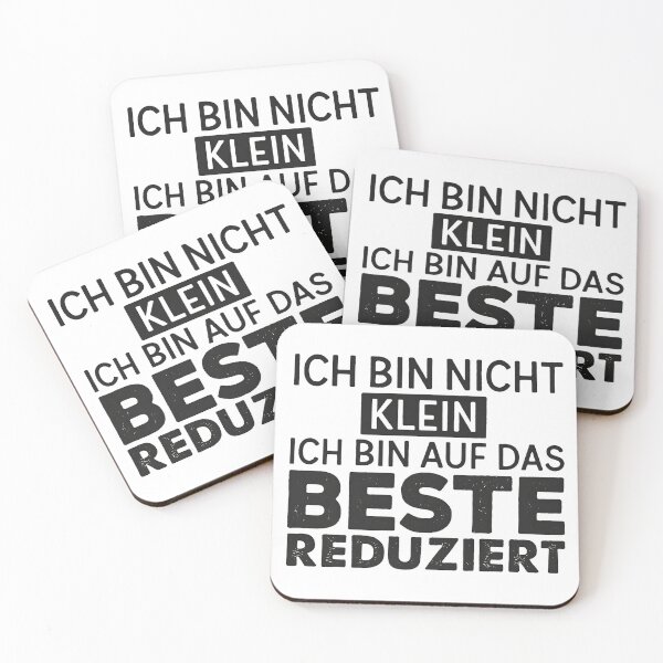 Item preview, Ich bin nicht klein ich bin auf das Beste reduziert designed and sold by annemiekesatijn.