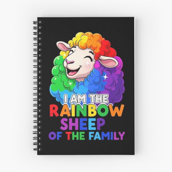 Item preview, I Am the Rainbow Sheep of the Family  designed and sold by GiftedExplorer.