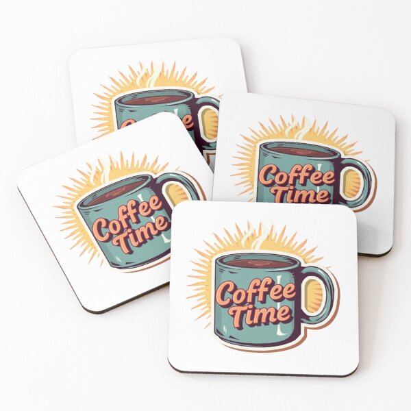 Item preview, Coffee Time taza vintage retro café designed and sold by ShadyLotl.