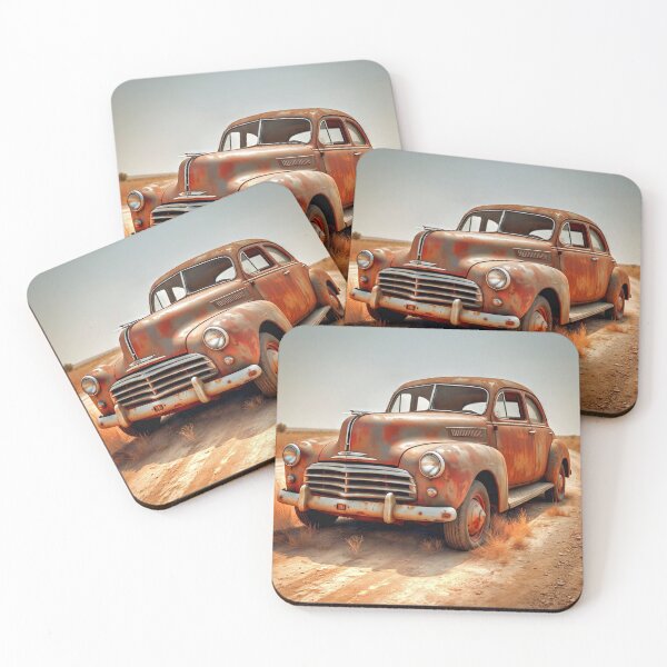 Item preview, Rusty Vintage Car designed and sold by Savannah Gibbs.