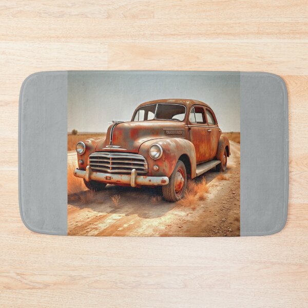 Item preview, Rusty Vintage Car designed and sold by Savannah Gibbs.
