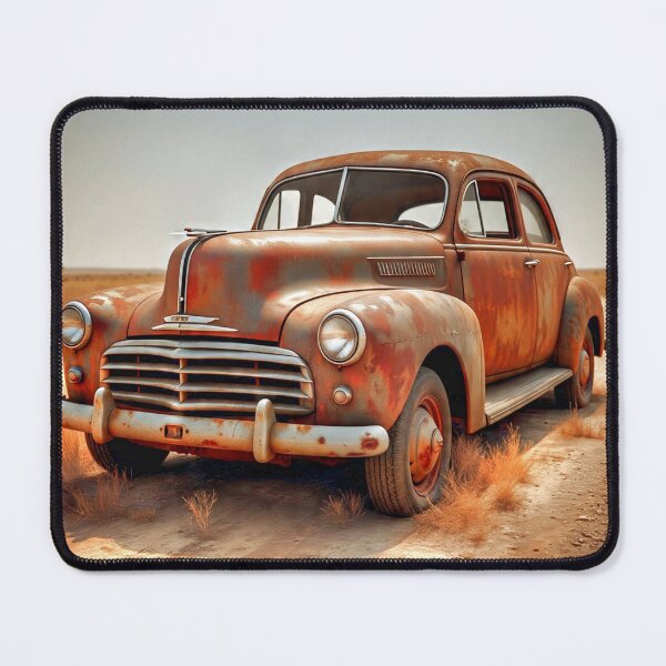 Item preview, Rusty Vintage Car designed and sold by Savannah Gibbs.