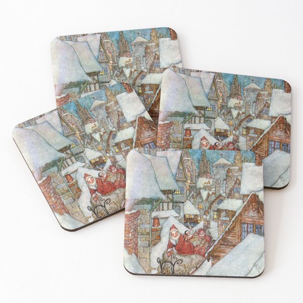 Item preview, It Must Be Saint Nick - Arthur Rackham The Night Before Christmas designed and sold by forgottenbeauty.