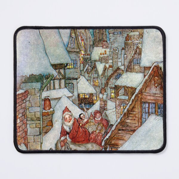 Item preview, It Must Be Saint Nick - Arthur Rackham The Night Before Christmas designed and sold by forgottenbeauty.