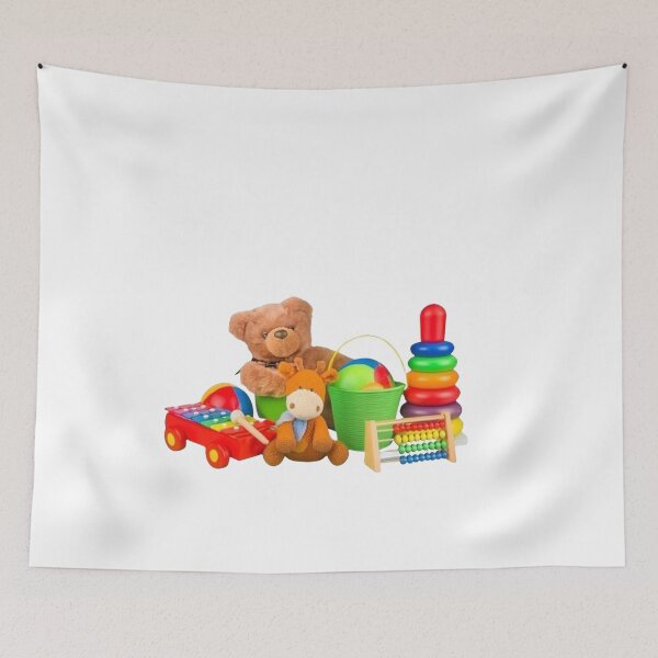 Item preview, Bright & Playful Toy Collection Cute Kids Sticker designed and sold by Eva Artistry Haven.