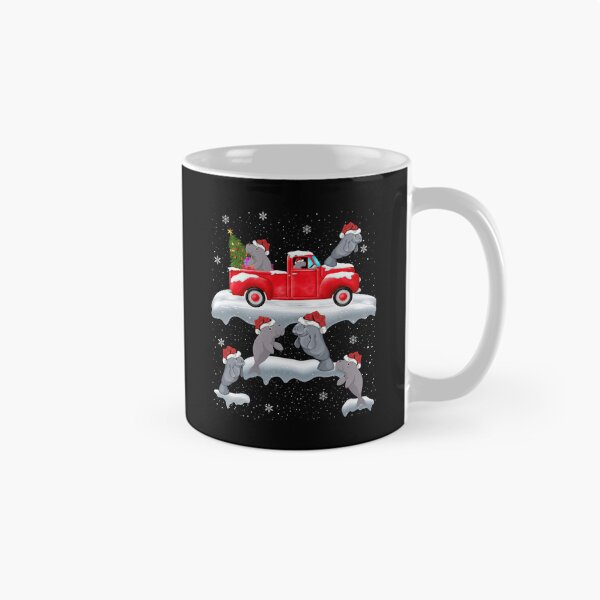 Item preview, Manatee Driving Christmas Tree Red Truck Manatee Christmas designed and sold by aggvinquoterl.