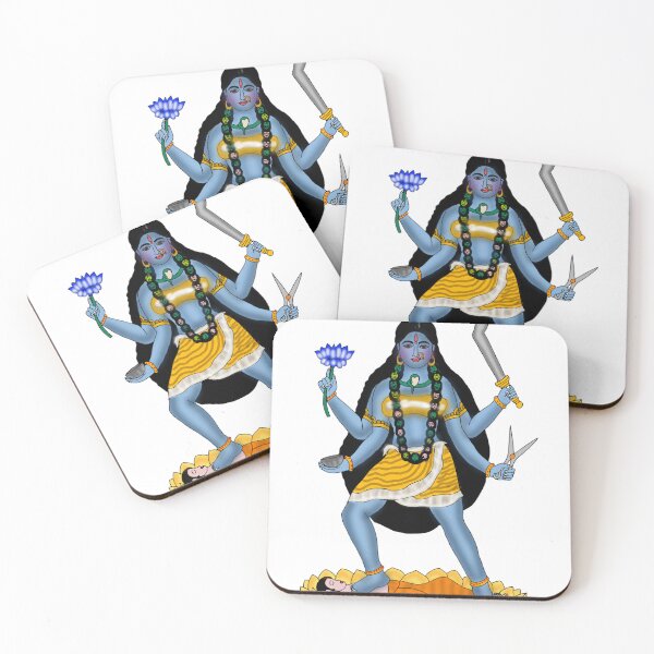 Item preview, Goddess Tara Digital Painting | Divine Shakti Artwork | Hindu Tantric & Buddhist Goddess Wall Art designed and sold by Harshit_Digital_Arts.