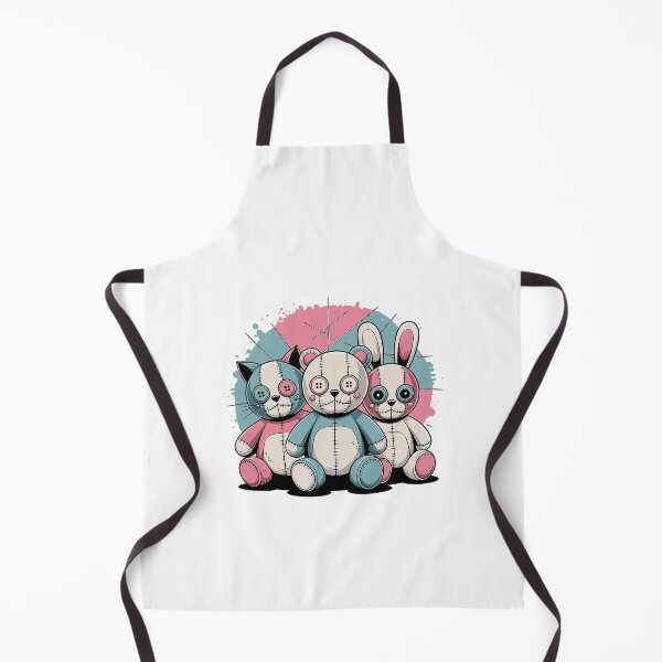 Item preview, Creepy-Cute Plushie Trio – Cat, Bear & Bunny designed and sold by Estalon.