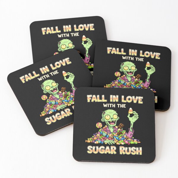Item preview, Zombie Sugar Rush Halloween Candy Fall Fun designed and sold by VividDripCo.