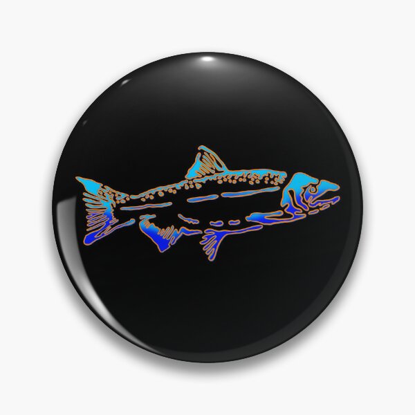 Item preview, Orange and blue salmon  designed and sold by DaveDanchuk.