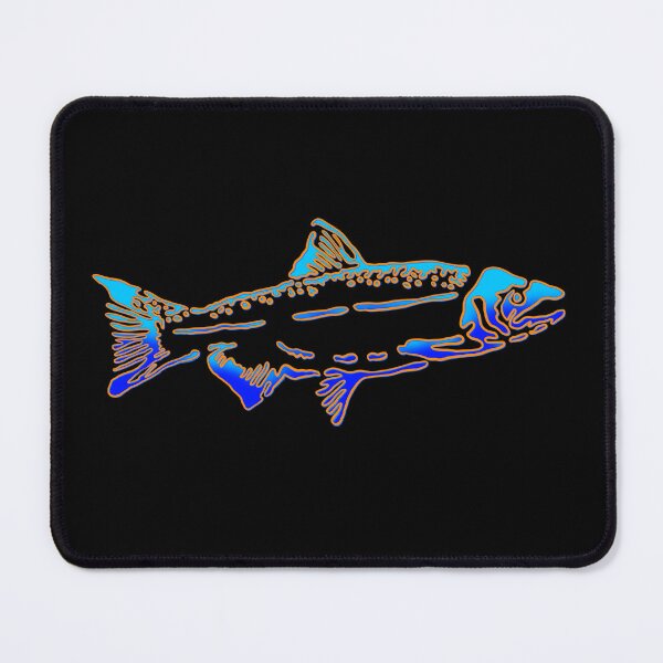 Item preview, Orange and blue salmon  designed and sold by DaveDanchuk.