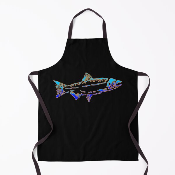 Item preview, Orange and blue salmon  designed and sold by DaveDanchuk.