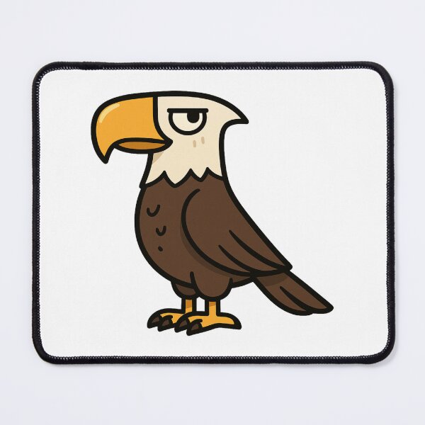 Item preview, Grumpy Bald Eagle designed and sold by CanSparkleArt.