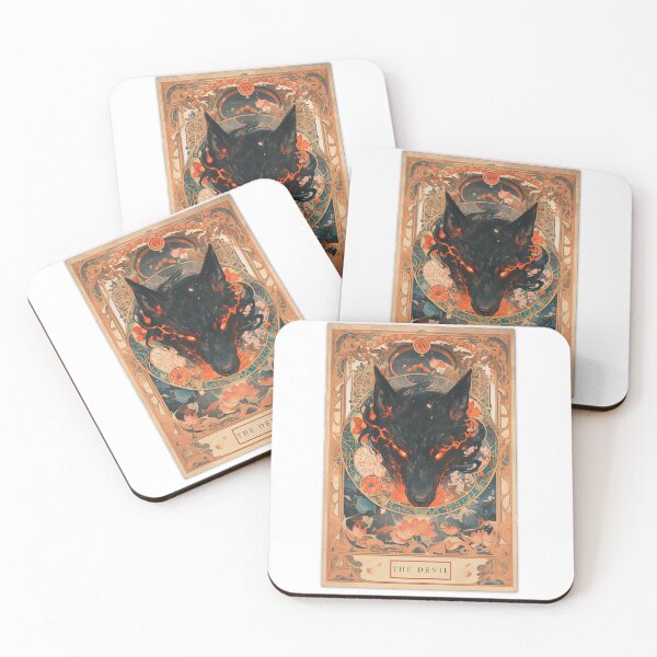 Artikelvorschau, Tarotkarte des Teufels entworfen und verkauft von CalyCollab.