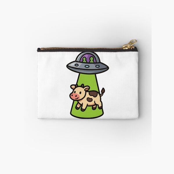 Item preview, Cow Abduction UFO designed and sold by CanSparkleArt.