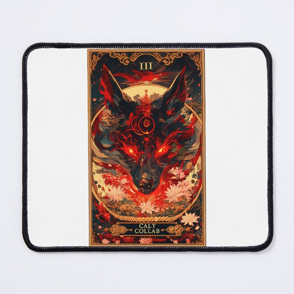 Artikelvorschau, Tarotkarte von Fenrir Caly Collab Version entworfen und verkauft von CalyCollab.