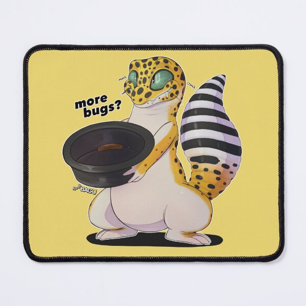 Item preview, Leopard Gecko - "More Bugs?" designed and sold by BaguArts.