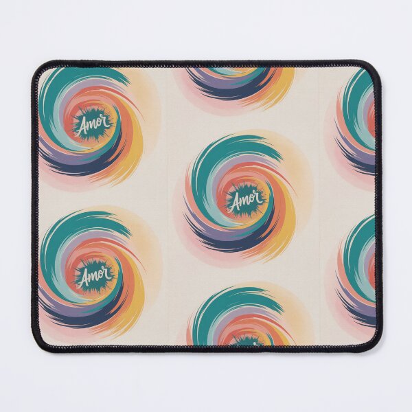 Item preview, Amor Color Splash Abstract Love Art designed and sold by VibeCraftique.