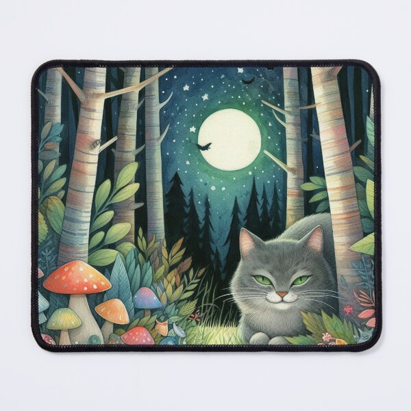 Item preview, Enchanted Cat Grove designed and sold by CAutumnTrapp.