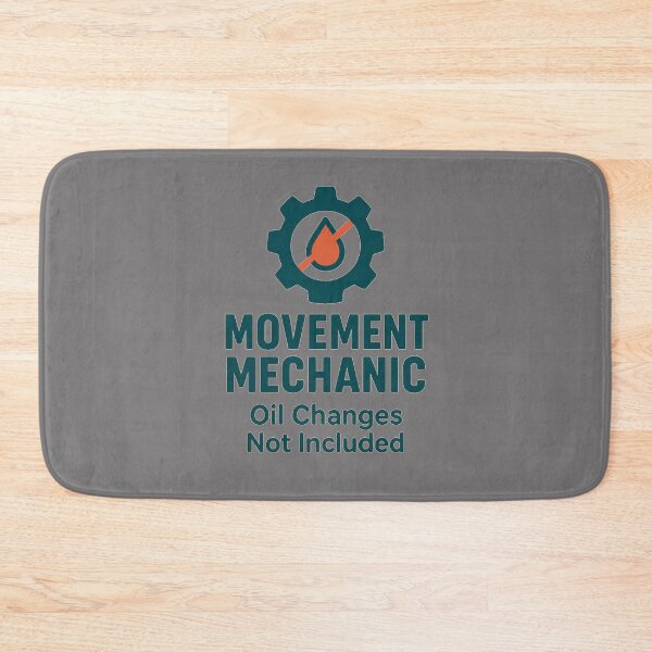 Item preview, Movement Mechanic — Oil Changes Not Included | PT Jokes, Physical Therapist Gift designed and sold by Youssef-BM.