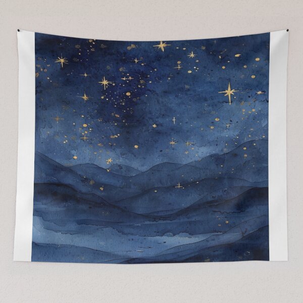 Item preview, Night star pattern designed and sold by saly55887.