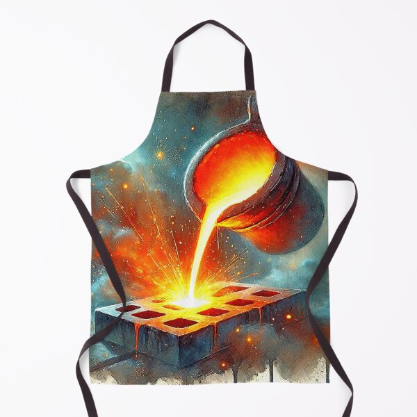Item preview, Forged in Fire – Molten Metal Art designed and sold by jhharoon.