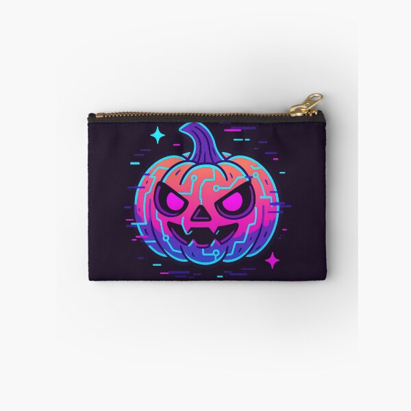 Item preview, Cyberpunk Neon Jack-O’-Lantern Pumpkin designed and sold by MythicPixel.
