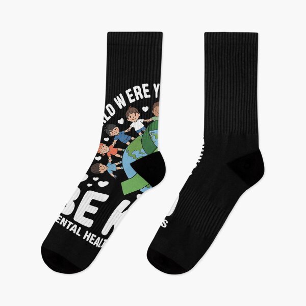 Item preview, Mental Health Be Kind Kids Around World Awareness Boys Girls designed and sold by petrichorsworld.