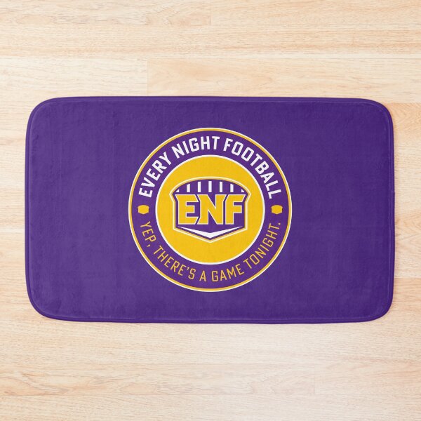 Item preview, Every Night Football "Circular Slogan" (Purple & Yellow) designed and sold by GX3-Creative.