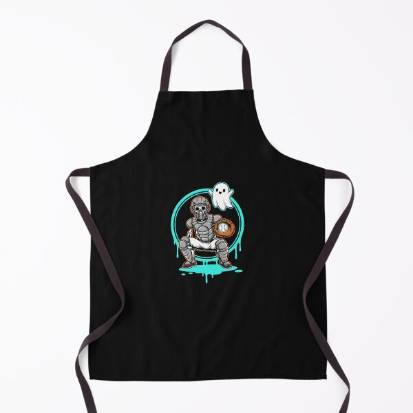 Item preview, Halloween Skeleton Baseball Catcher designed and sold by facegm.