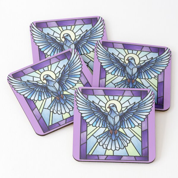 Item preview, A Stained Glass Dove designed and sold by Too Kool Designing .