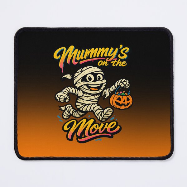 Item preview, Mummy's On The Move | Women & Men Halloween Crewneck designed and sold by Xpression876.