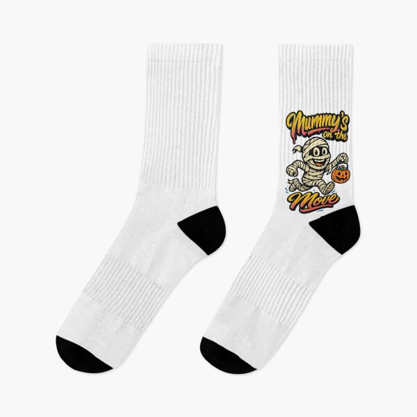 Item preview, Mummy's On The Move | Women & Men Halloween Crewneck designed and sold by Xpression876.
