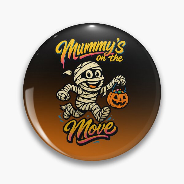 Item preview, Mummy's On The Move | Women & Men Halloween Crewneck designed and sold by Xpression876.