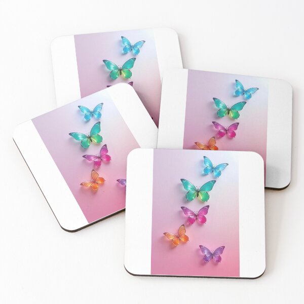 Item preview, Pastel Butterflies – Dreamy & Whimsical Artwork designed and sold by Aisha Creates.
