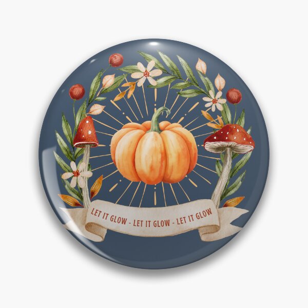 Item preview, Let it Glow - Pumpkin designed and sold by sunnydayco-.