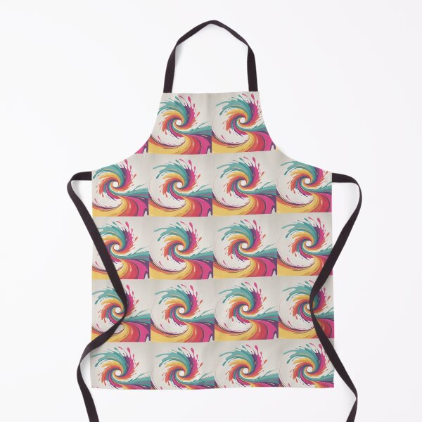 Item preview, Spinning Splash Vector Abstract Energy Art designed and sold by VibeCraftique.