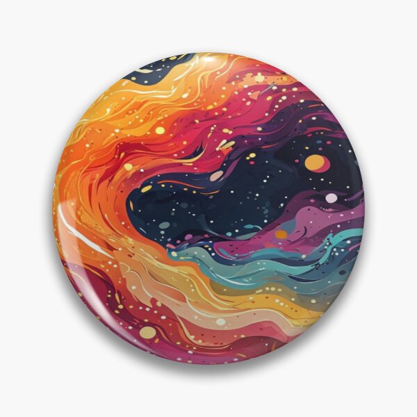 Item preview, Overlapping space color pattern designed and sold by saly55887.