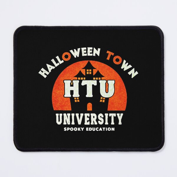 Item preview, Halloween Town University Haunted Castle Retro Badge designed and sold by Snowmiser254.