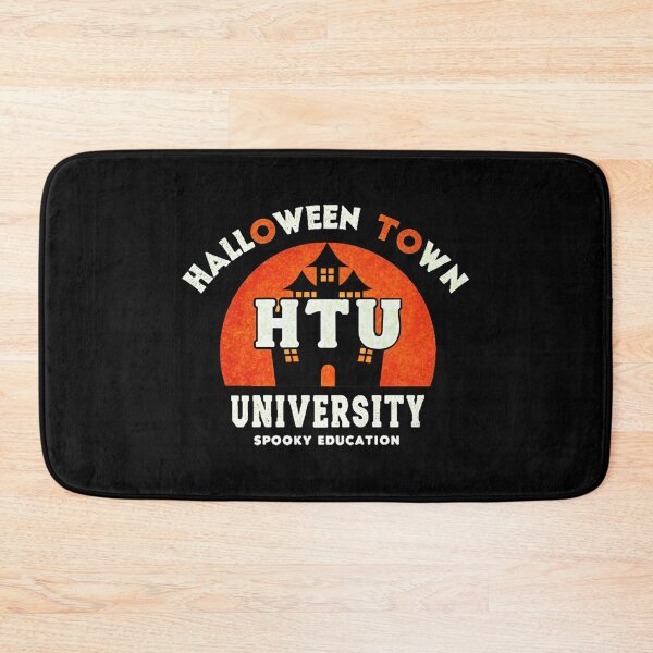 Item preview, Halloween Town University Haunted Castle Retro Badge designed and sold by Snowmiser254.