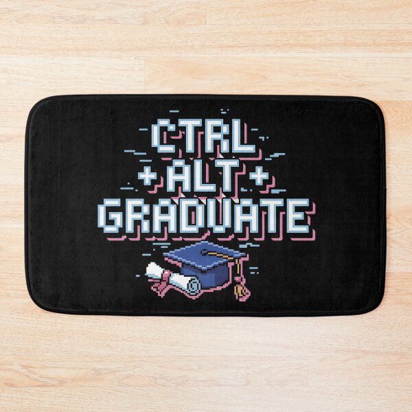Item preview, Tech Humor CTRL ALT Graduate Pixel Art designed and sold by Bliss Find And Design.