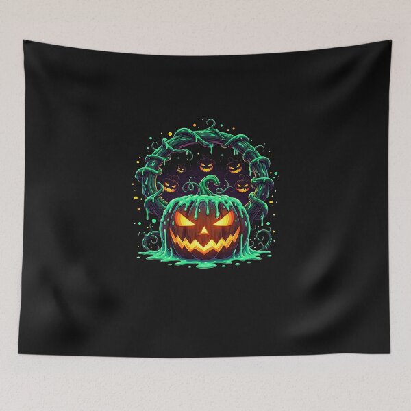 Item preview, Jack O lantern Dripping Baseball Halloween Custome Men Boy  designed and sold by facegm.