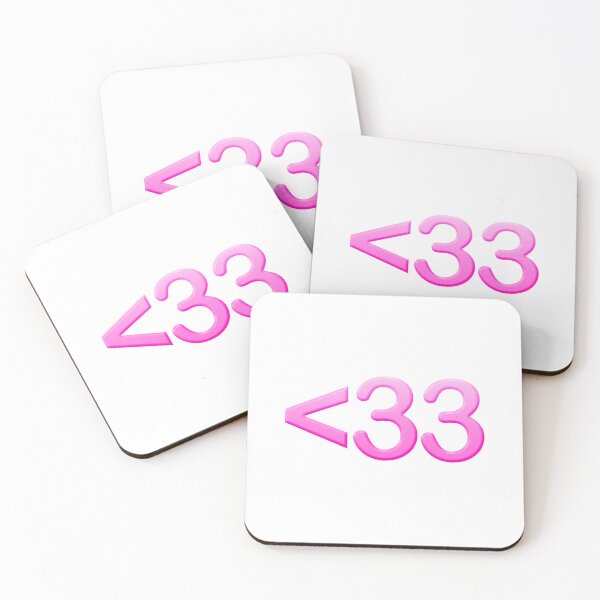 Item preview, <33 Super Heart Pink Keyboard Emote  designed and sold by Memes N Lore .