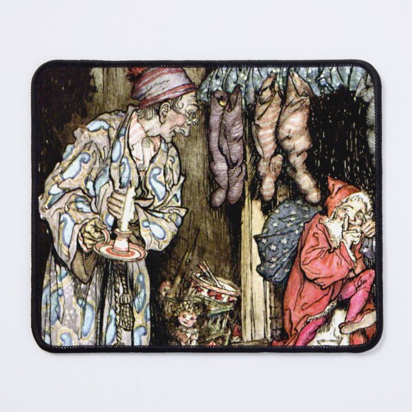 Item preview, Twas The Night Before Christmas - Arthur Rackham designed and sold by forgottenbeauty.