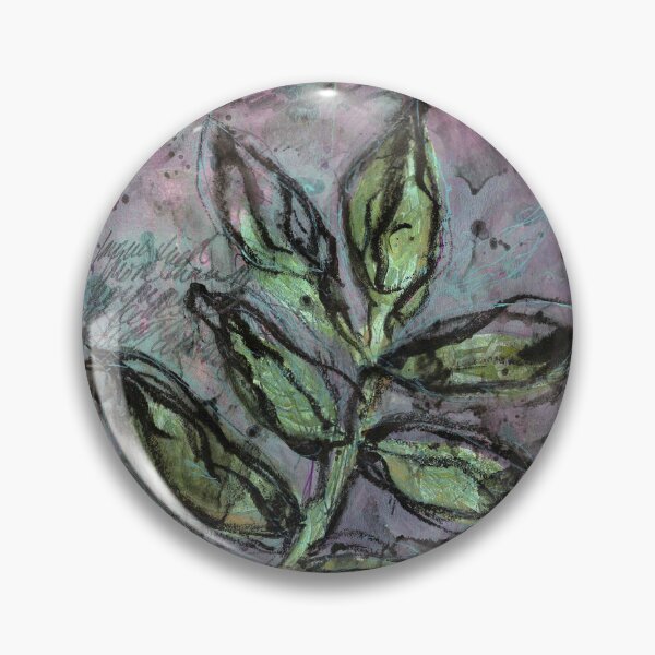 Item preview, Fern Leaves Mixed Media Gelli Plate Print designed and sold by NicoleGiger.Studio.
