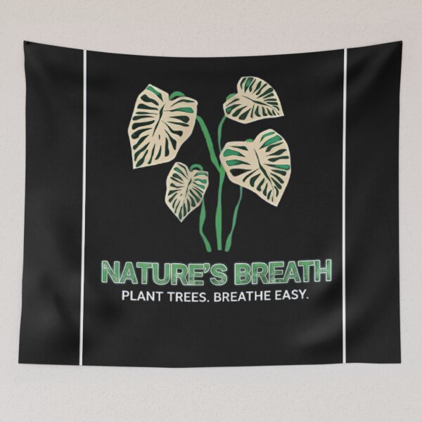 Item preview, Nature’s Breath – Eco Friendly Plant Trees Green Earth Design designed and sold by ReginaTrevino.