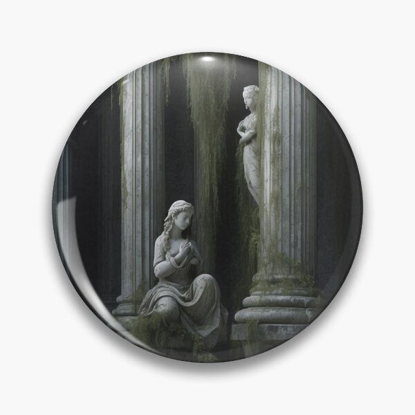 Item preview, Forgotten Statues in a Greenery Embrace designed and sold by KilianSzmid.
