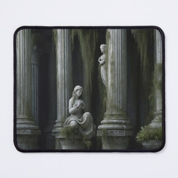 Item preview, Forgotten Statues in a Greenery Embrace designed and sold by KilianSzmid.